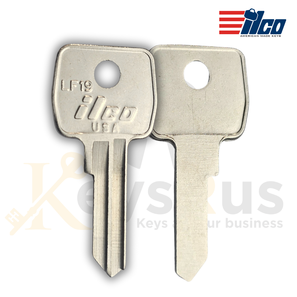 LF19 Key blanks for Residential & Commercial Keys 10/pack ILCO