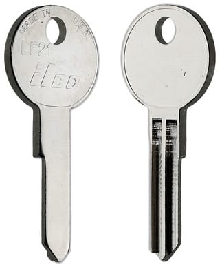LF21 Key blanks for Residential & Commercial Keys 10/pack ILCO