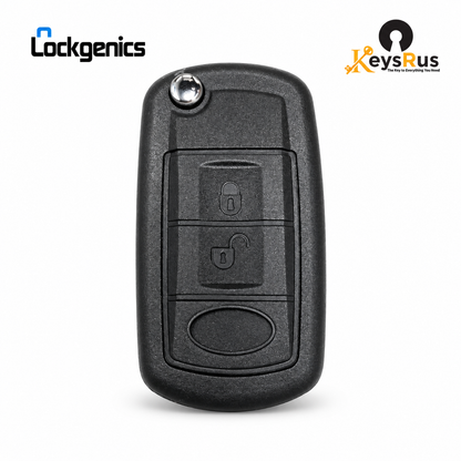 LockGenics 2005-2009 Land Rover LR3 Range Rover 3-button HU101 flip key shell closed