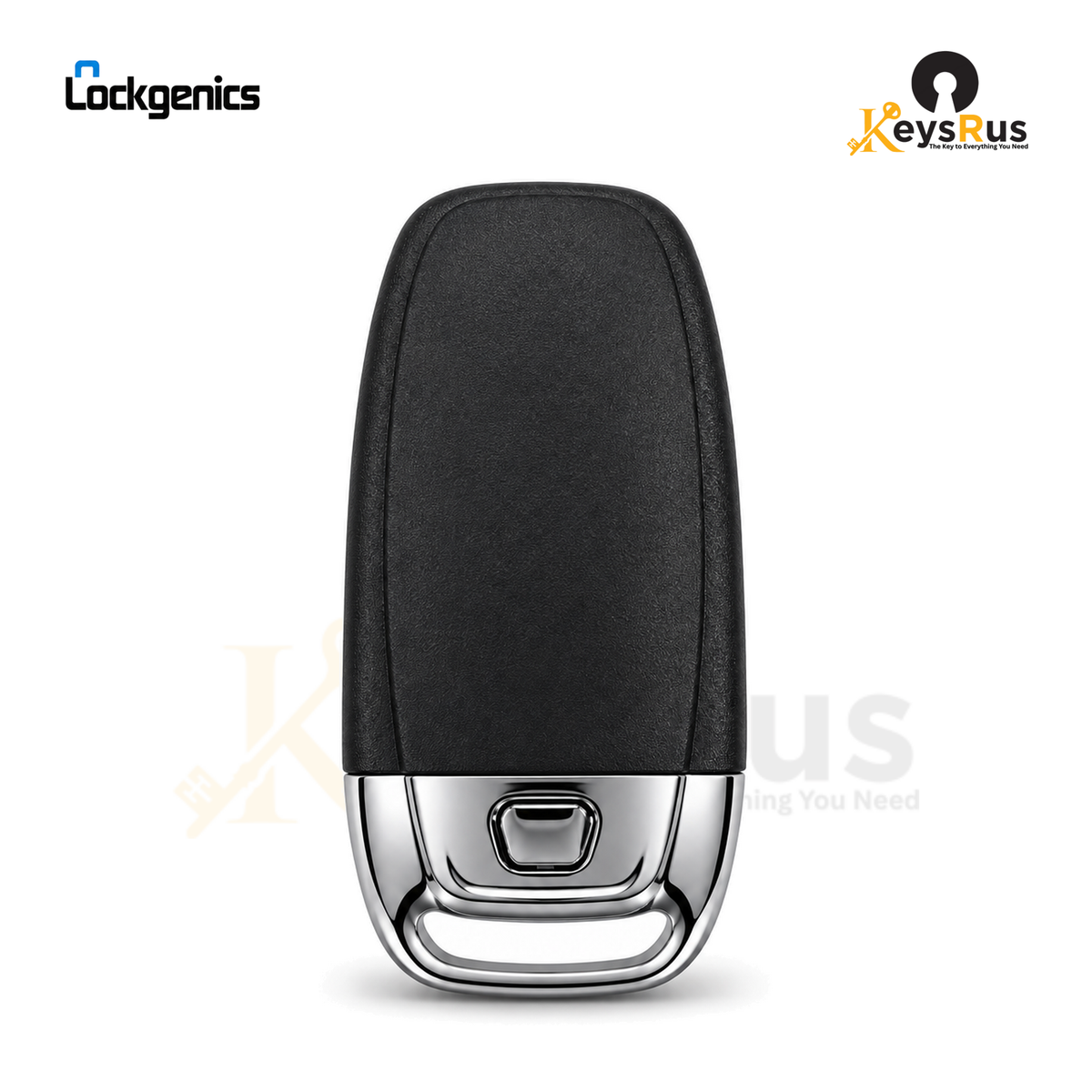 LockGenics Audi 8T0959754G IYZFBSB802 smart key, unbranded rear and emergency-key release