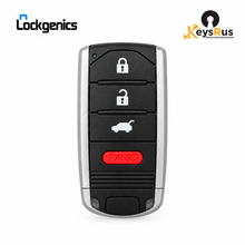 LockGenics aftermarket 2013-2015 Acura RDX Technology 4-button smart key front, KR5434760, 72147-TX4-A01