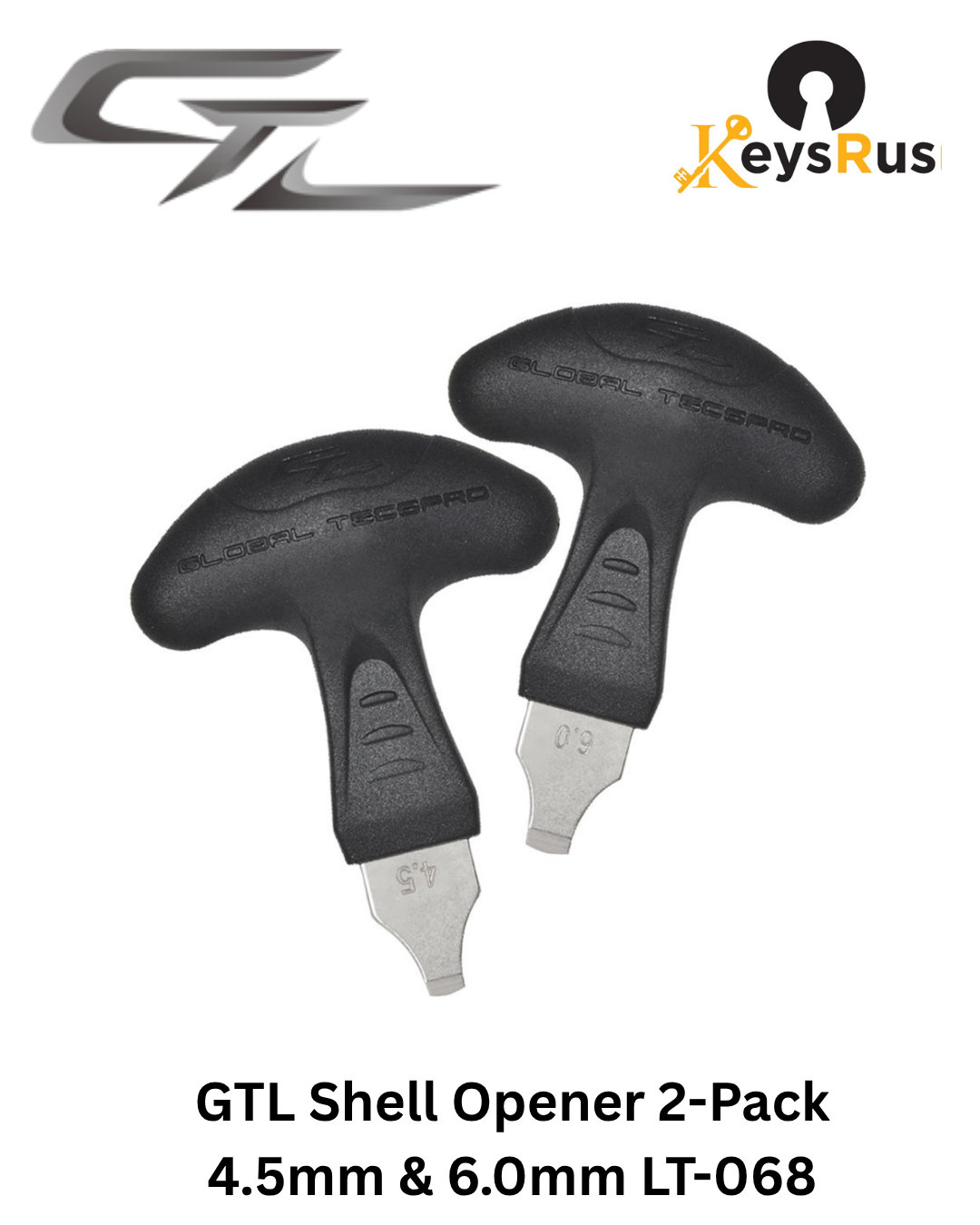 GTL-LT-068 GTL Shell Opener 2-Pack — 4.5mm & 6.0mm