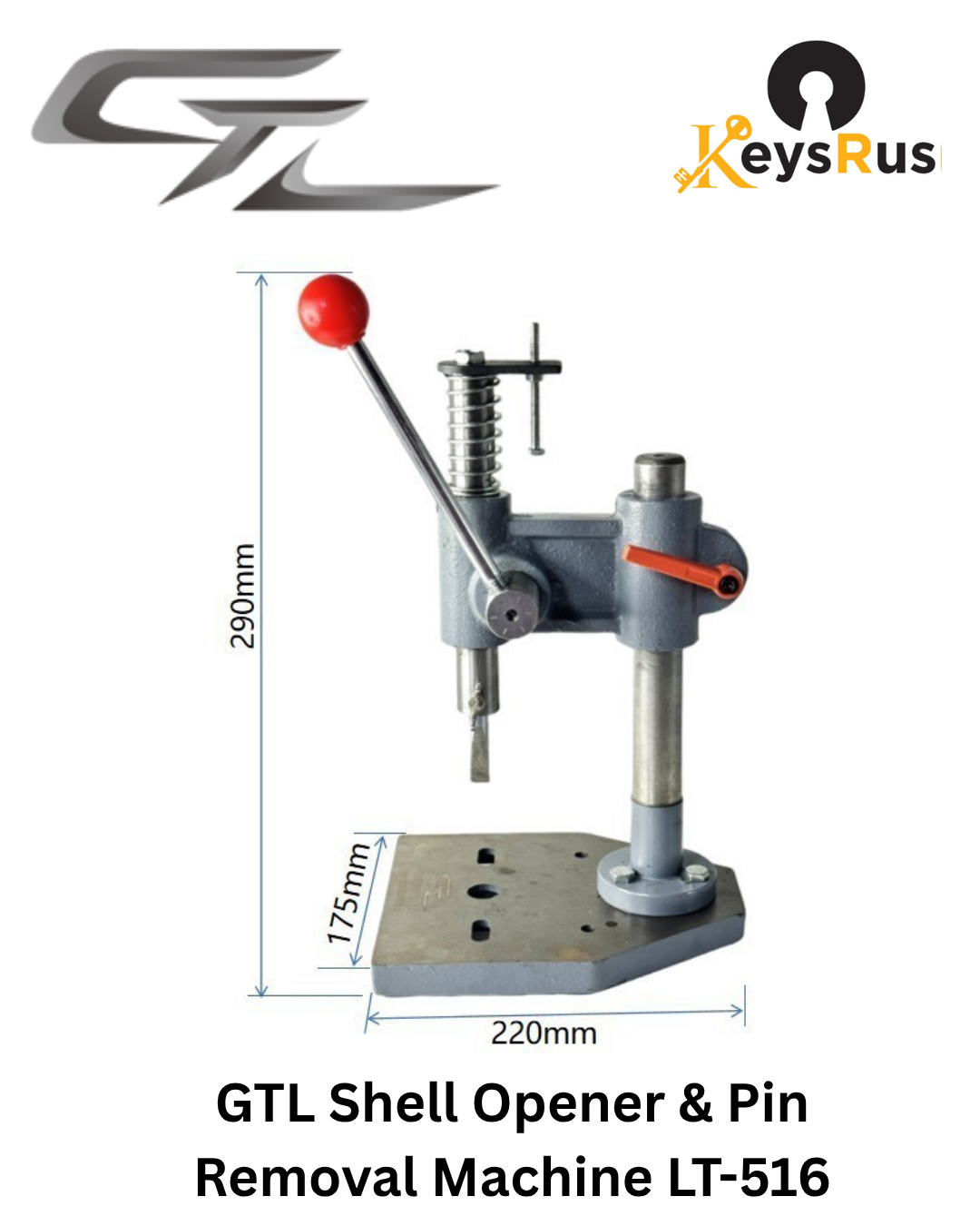 LT-516 — GTL Shell Opener & Pin Removal Machine
