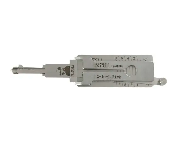 ORIGINAL LISHI - NSN11 Nissan / 2-in-1 Pick & Decoder