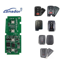 Lonsdor LT20-04 Smart Key PCB Board – 8A + 4D | Adjustable Frequency | For Toyota & Lexus | Compatible with K518 Pro, KH100+, KW100S