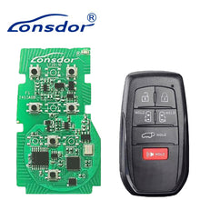 Lonsdor LT20-10-6 Smart Key PCB – 6-Button | 8A-BA Chip | Adjustable Frequency | For Toyota & Lexus 2020–2024 | FCC: HYQ14FBX Compatible