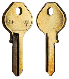 ILCO 1092NR / M16 Key Blank – 10-Pack | Padlock Key Blanks Compatible with Master® Locks