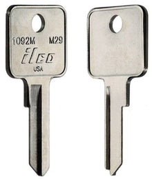 ILCO 1092M / M29 Key Blanks – 10 Pack | For Master Padlocks | Nickel-Plated Brass Key Blanks