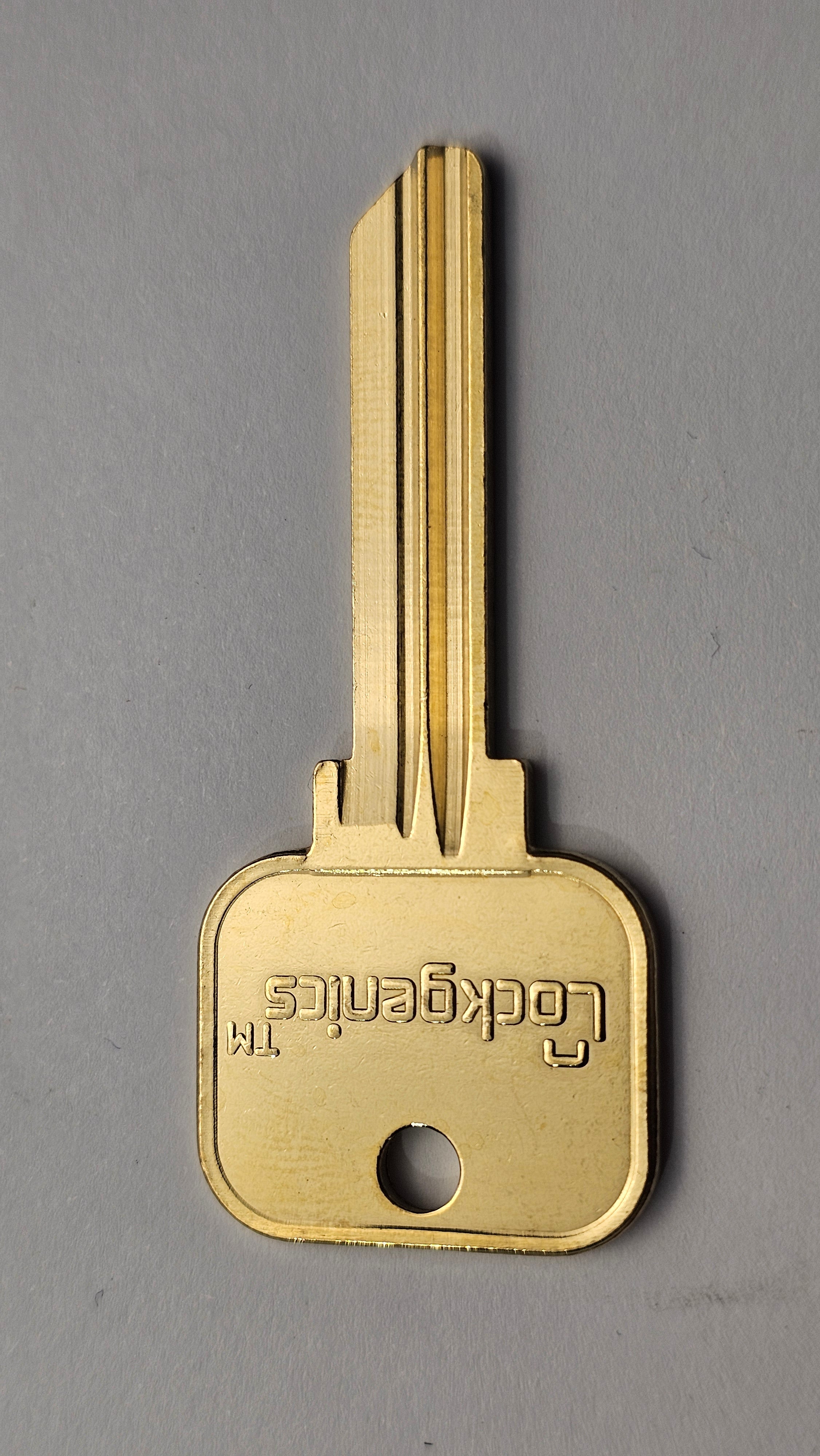 MDXYZ Lockgenics Medeco Master Key Blank – Compatible with Medeco