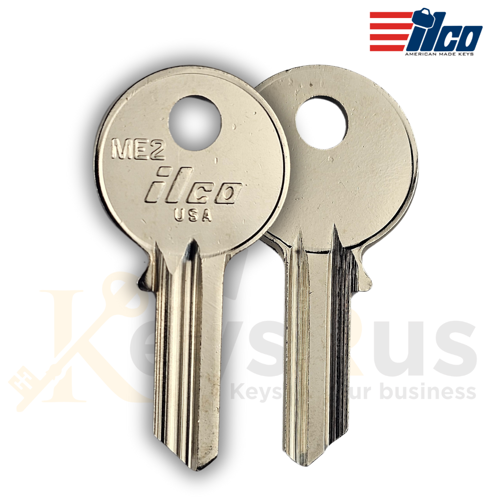 ME2 MERONI Key Blanks – 10 Pack | Durable Replacement Keys for Meroni Locks