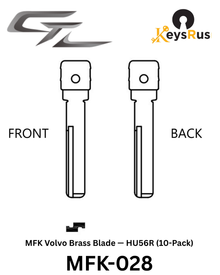 MFK-028 — MFK Volvo Brass Blade — HU56R (10-Pack)