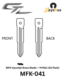MFK-041 — MFK Hyundai Brass Blade — HYN11 (10-Pack)