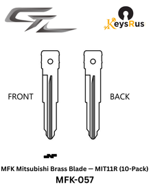 MFK-057 — MFK Mitsubishi Brass Blade — MIT11R (10-Pack)