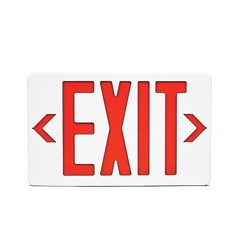 Mircom EL-7007RX-180 – Thermo Plastic Exit Sign, 180min Battery Backup, Red