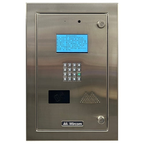 Mircom TX3-2000-8CR-C – Cutting-Edge 2000 Resident/Visitor Flush Mount