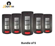 5-Pack Mitsubishi Mirage 2016–2020 Smart Keys – OUC003M (PN 8637B153) – Bulk Savings
