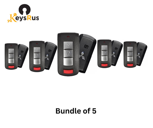 5-Pack 2019–2020 Mitsubishi Remote Head Keys – 2+1 Button – 315 MHz – OUCGHRM013 – Bulk Savings