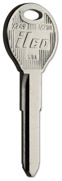 ILCO X249 / MZ31 Key Blanks – 10 Pack | Mazda Key Blank for 1997–2004 Vehicles | Nickel-Plated Brass