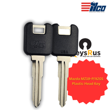 Introducing the Mazda MZ19-P/X201 Plastic Head Key for Enhanced Convenience and Security