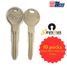 Mazda X222 / MZ27 Key Blanks – 10/Pack