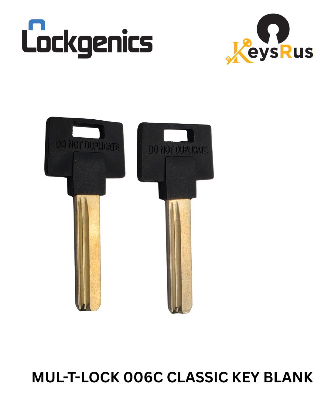 Mul-T-Lock 006C Classic Key Blank – High-Security Precision | LOCKGENICS