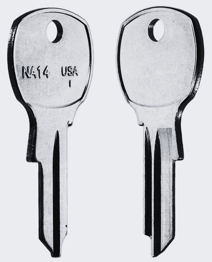 1069L / NA14 Mailbox Key Blank – 50-Pack – High-Quality Replacement Keys for Mailboxes
