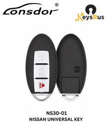 Lonsdor – NS30-01 Nissan Style – 3-Button Universal Smart Key – ID46+ID47+ID4A – Adjustable Frequency