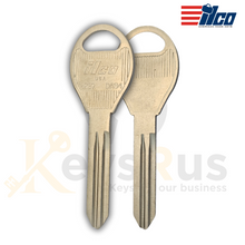 Nissan X237 / DA34 Key Blanks – 10 Pack Genuine ILCO Nickel Plated Brass Service Keys – Fits Nissan & Infiniti Models – Made in USA