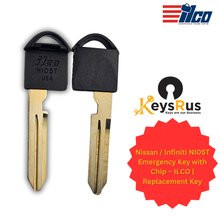 Nissan / Infiniti NI05T Emergency Key with Chip – ILCO | Replacement Key