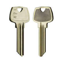 ILCO O1007HC Key Blanks – 10 Pack | 6-Pin HC Section Key for Sargent Locks | Nickel Silver