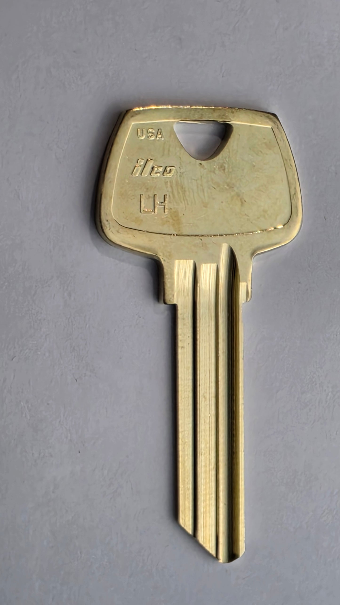 ILCO O1007LH Sargent Key Blank – 6-Pin – 10/Pack | LH Section | Nickel Silver