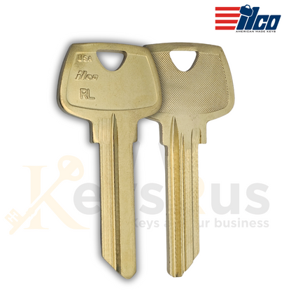 O1007RMA Master Key Blanks – 10-Pack Precision Brass Key Blanks for Mailbox & Utility Locks | Compatible with RMA Lock Systems