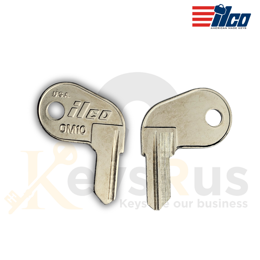 OM10 key blanks for Evinrude, Johnson and OMC, 10 pack