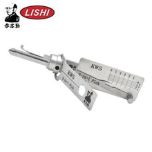 ORIGINAL LISHI KW5 / 6-Pin 2-In-1 Pick & Decoder Tool | Kwikset Keyway | Anti-Glare | Locksmith Grade