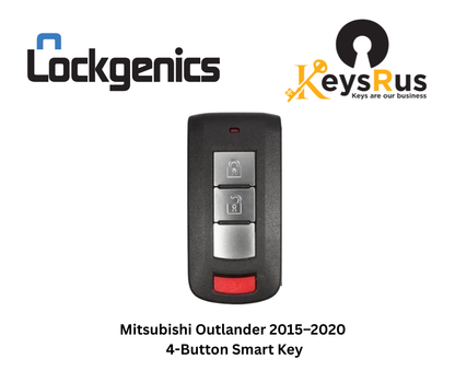 Mitsubishi Outlander 2015–2020 4-Button Smart Key (Lock/Unlock/Hatch/Panic) – 315 MHz OUC644M-KEY-N (PN 8637A817)