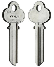 ILCO P54F Key Blanks – 10 Pack | Fits Canada Post and Peach Mailbox Locks – Nickel-Plated Brass – Made in USA