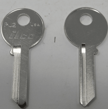PU2 Key Blanks for PUNDRA Locks – 10-Pack (ILCO) | Residential & Utility Lock Use