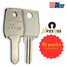 PU4 Key Blank – Pundra / ILCO Furniture & Cabinet Key / 10Pack