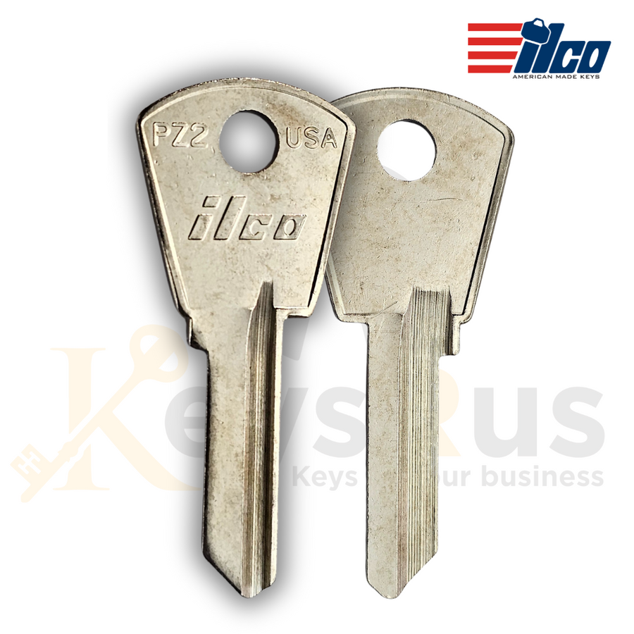 ILCO PZ2 key blank