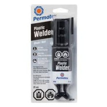 Permatex® Black Plastic Welder® - Durable Bonding Adhesive for Plastics (25ml Syringe)