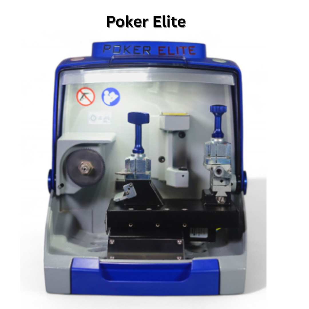 Ilco Poker Elite Automatic Key Cutting Machine | Duplicator for Flat, Vehicle & Cruciform Keys