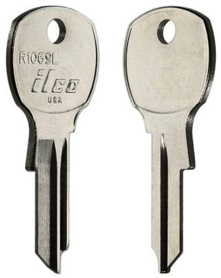 R1069L Key Blanks for Residential & Commercial Locks – 10-Pack (ILCO)