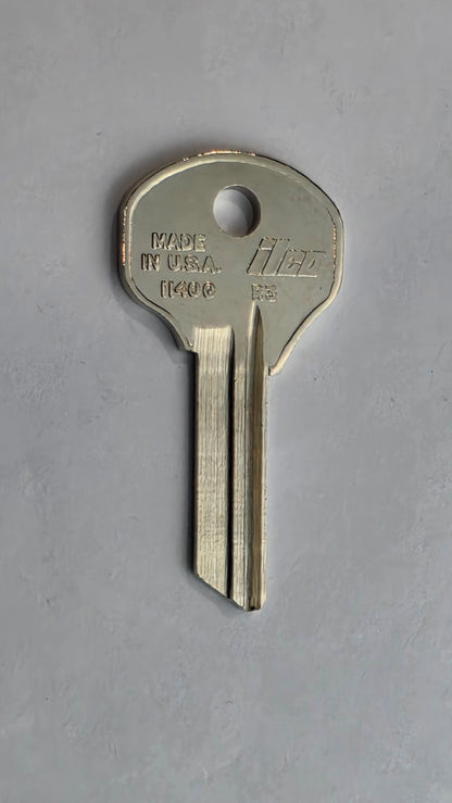 1140G / R3 Key Blanks for Residential &amp; Commercial Keys – 10 Pack | High-Quality Brass Key Blanks
