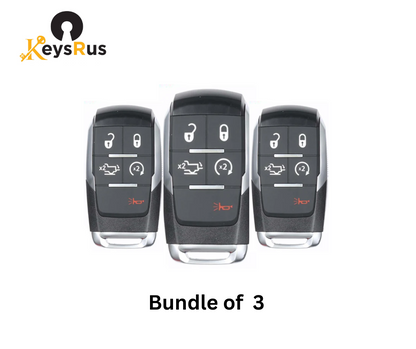2019–2021 Dodge Ram Pickup HD 2500 Longhorn – 5-Button Smart Key (Aftermarket)