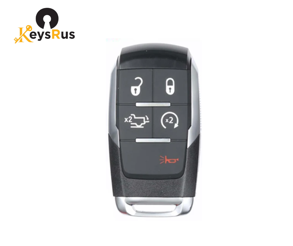 2019–2021 Dodge Ram Pickup HD 2500 Longhorn – 5-Button Smart Key (Aftermarket)