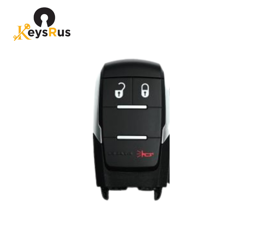2019–2022 Dodge Ram Pickup – 3-Button Smart Key (Aftermarket Replacement)