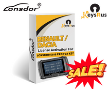 Lonsdor – RENAULT / DACIA  License Activation For Lonsdor K518 Pro FCV Key Programmer