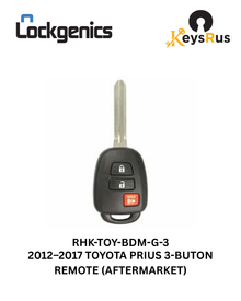 2012-2017 Toyota Prius / 3-Button Remote Head Key / HYQ12BDM (G Chip) (Aftermarket)