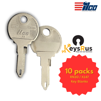 RN30 / X147 FOR AMC, EAGLE, PETERBILT, PEUGEOT, RENAULT 10/PACK