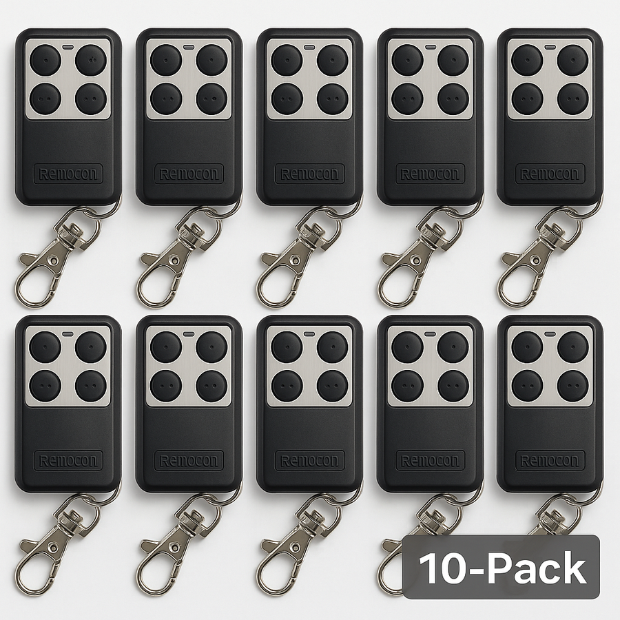 REMOCON Ver.2 285CHML Universal Garage Door Remote, 10 Pack
